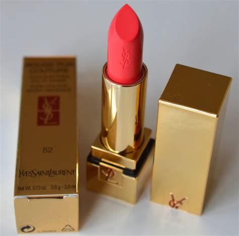 yves saint laurent rouge pur couture 52 rosy coral